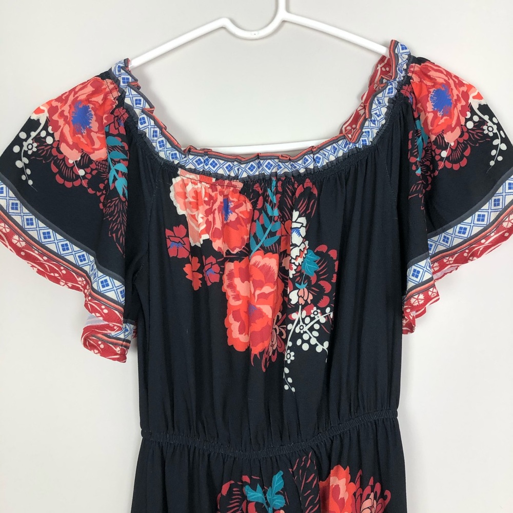 Flying Tomato Maxi Off the Shoulder Dress. - Picture 2 of 6